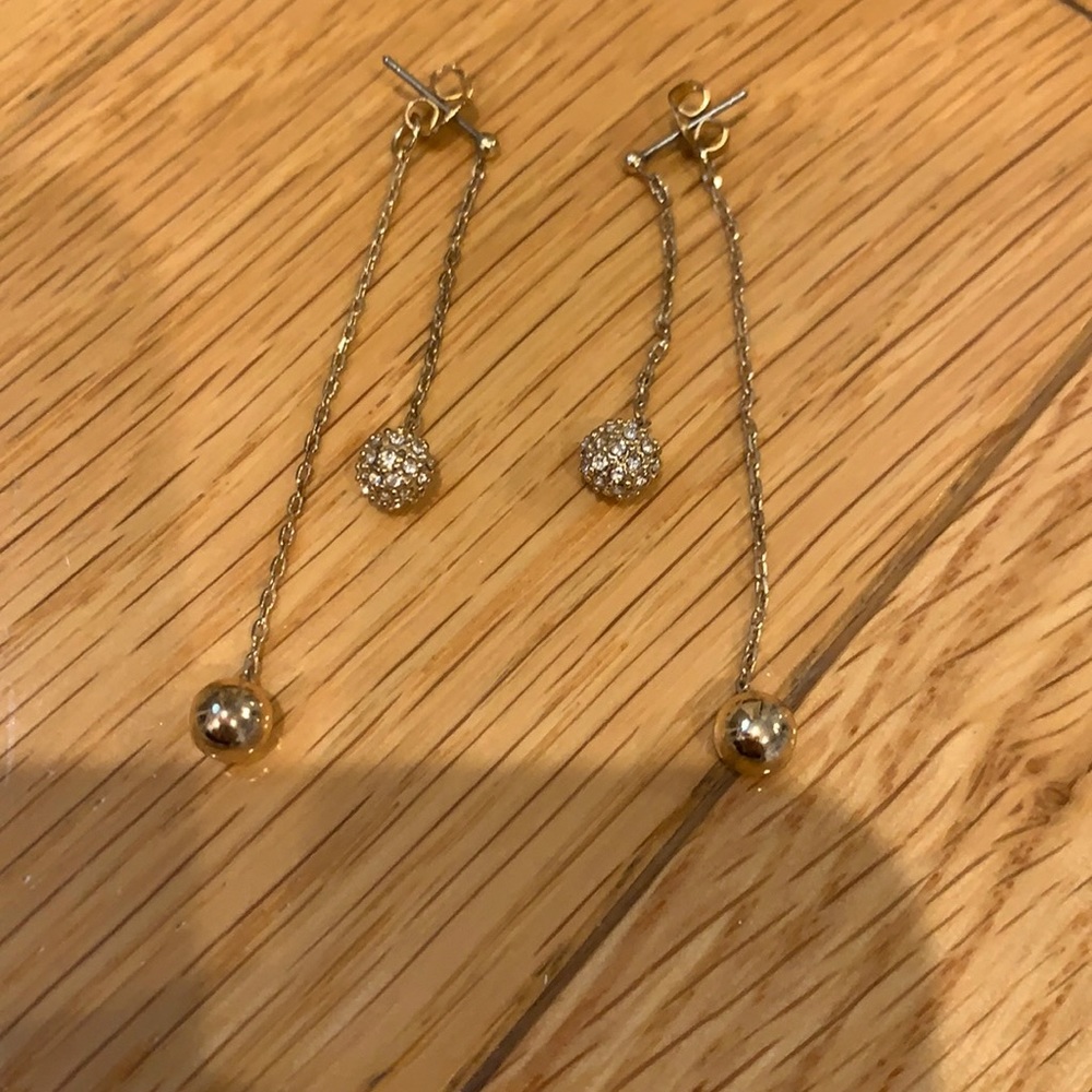 Express drop earrings
